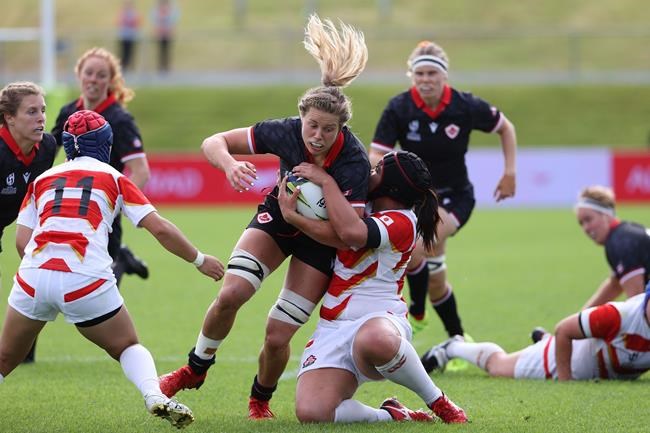 Canadian women post comfortable 41-5 win over Japan to open Rugby World Cup campaign | iNFOnews.ca