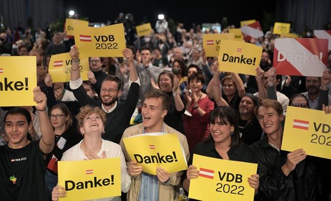 Austria's president set to win 2nd term without runoff vote | iNFOnews.ca