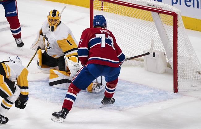 Canadiens rally to beat Penguins 3-2 in overtime | iNFOnews.ca