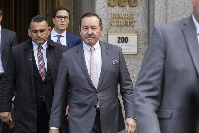 Kevin Spacey finishes testimony at NY civil sex abuse trial | iNFOnews.ca