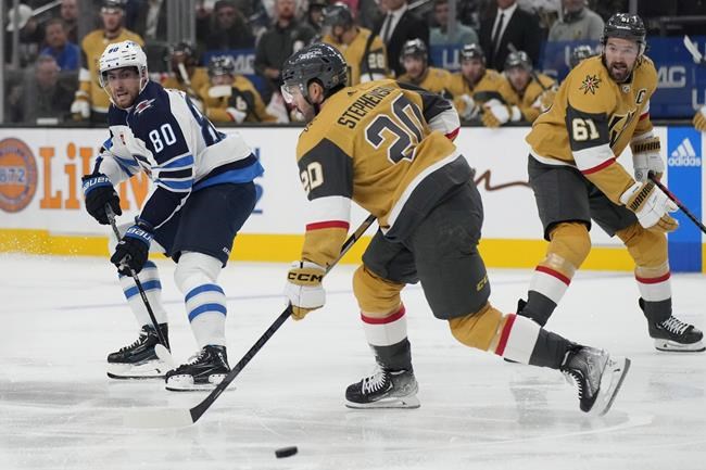 Jack Eichel scores twice, Golden Knights top Winnipeg 5-2 | iNFOnews.ca