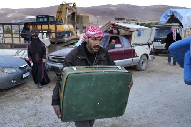 Heading home: Syrian refugees in Lebanon going back to Syria | iNFOnews.ca