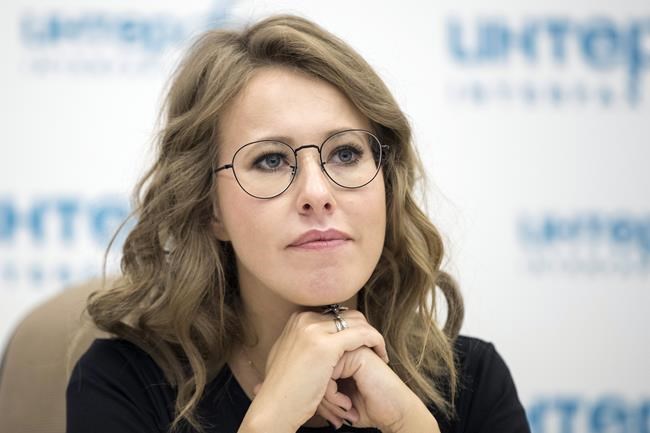 Russian TV personality Ksenia Sobchak arrives in Lithuania | iNFOnews.ca