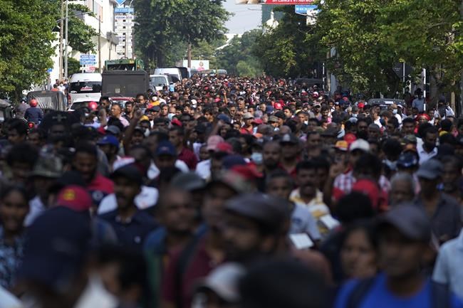 Sri Lankans march against government crackdown on protests | iNFOnews.ca