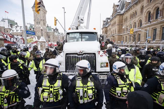 OPP head defends comments that 'Freedom Convoy' was national security threat | iNFOnews.ca