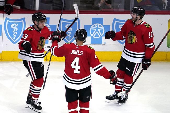 Draisaitl's late goal lifts Oilers over Blackhawks 6-5 | iNFOnews.ca