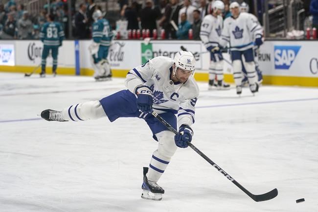 Erik Karlsson scores in OT, Sharks beat Maple Leafs 4-3 | iNFOnews.ca