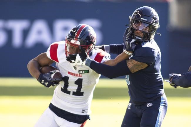 Spieker, Alouettes hold off Argonauts in 38-33 regular-season finale victory | iNFOnews.ca