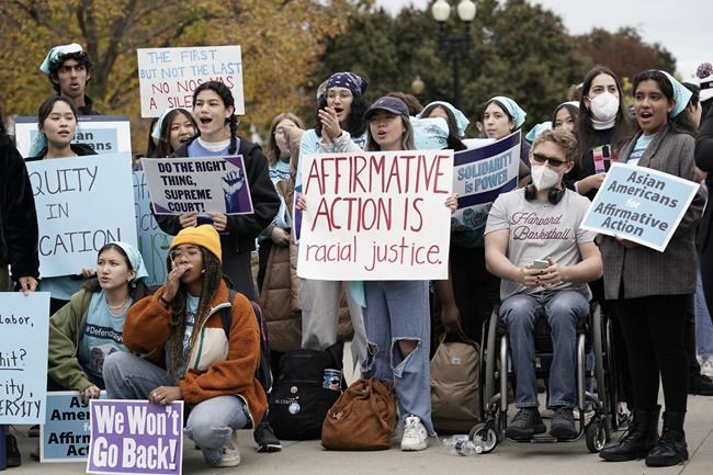 Affirmative action in jeopardy after justices raise doubts | iNFOnews.ca CP1168185580