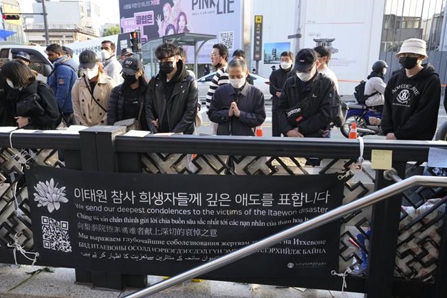 Seoul's Halloween victims primarily women, young people | iNFOnews.ca Seoul's Halloween victims primarily women, young people | iNFOnews.ca