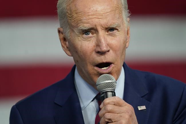 Biden says 'we're gonna free Iran' as protests there go on | iNFOnews.ca
