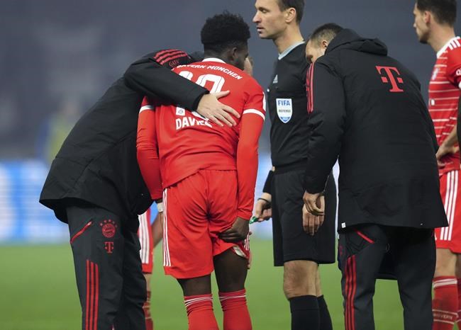 Bayern says Davies' World Cup for Canada 'not at risk' | iNFOnews.ca