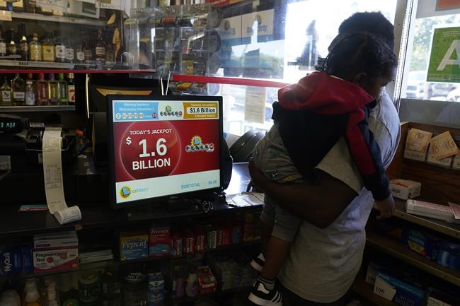 Powerball jackpot up to record $1.9 billion after no winner | iNFOnews.ca CP416683082