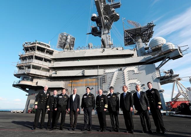 Japan PM vows to strengthen military at int'l naval review | iNFOnews.ca Japan PM vows to strengthen military at int'l naval review | iNFOnews.ca