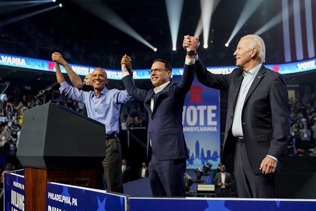 Presidential push: Biden, Obama, Trump stump before Tuesday's midterm elections | iNFOnews.ca Presidential push: Biden, Obama, Trump stump before Tuesday's midterm elections | iNFOnews.ca