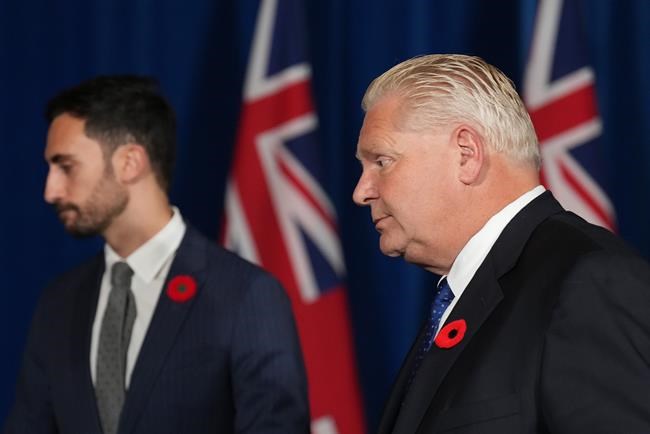 PM free to reopen Constitution if he has problem with notwithstanding clause: Ford | iNFOnews.ca CP582401186