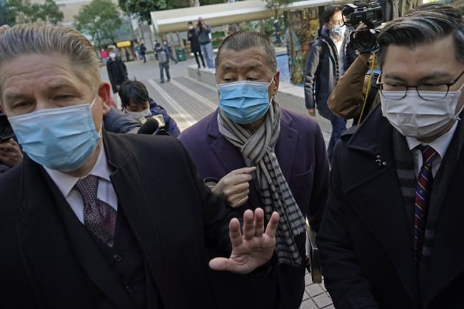 Hong Kong court lets UK lawyer defend media tycoon Jimmy Lai | iNFOnews.ca