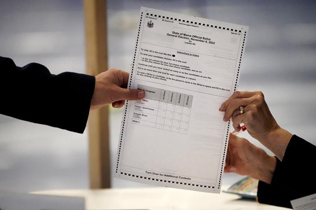 Official: US House race in Maine heading to ranked runoff | iNFOnews.ca
