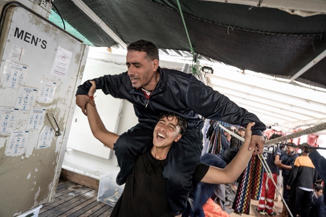 Migrant rescue ship docks in French port amid Italy rift | iNFOnews.ca CP845940705