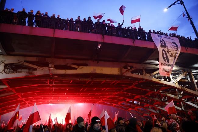 Police criticized for role at nationalist march in Warsaw | iNFOnews.ca