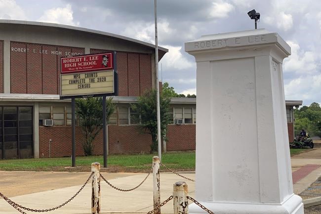 Alabama's capital removes Confederate names from 2 schools | iNFOnews.ca