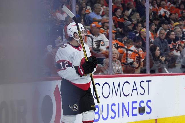 Giroux returns to Philly with 2 assists for Sens in 4-1 win | iNFOnews.ca Giroux returns to Philly with 2 assists for Sens in 4-1 win | iNFOnews.ca