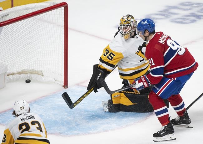 Hoffman plays hero as Canadiens beat Penguins 5-4 in overtime | iNFOnews.ca