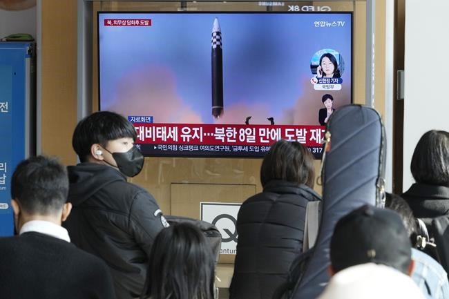 North Korea fires missile after threatening 'fiercer' step | iNFOnews.ca North Korea fires missile after threatening 'fiercer' step | iNFOnews.ca