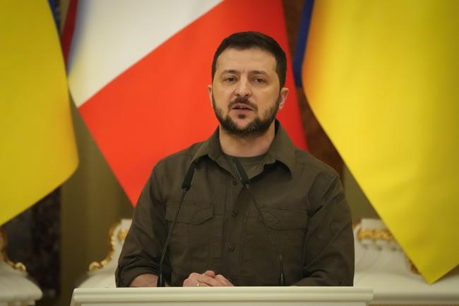 Ukrainian president Zelenskky calls on Canada to help with long-term peace | iNFOnews.ca