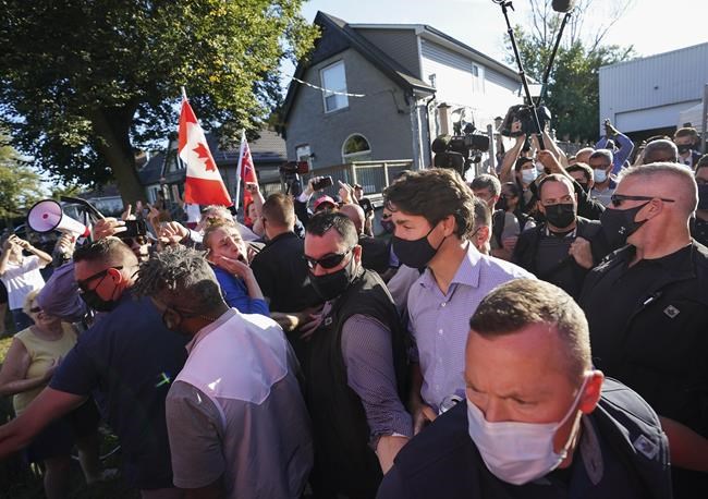 RCMP monitored hostility from anti-vaccine movement against Trudeau since election | iNFOnews.ca