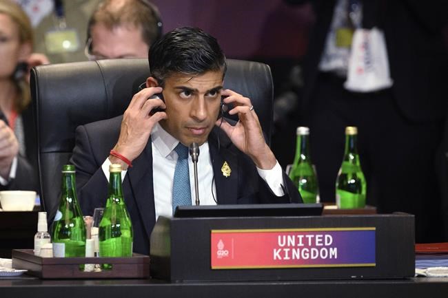UK voters warm to new leader Sunak, but not to his party | iNFOnews.ca