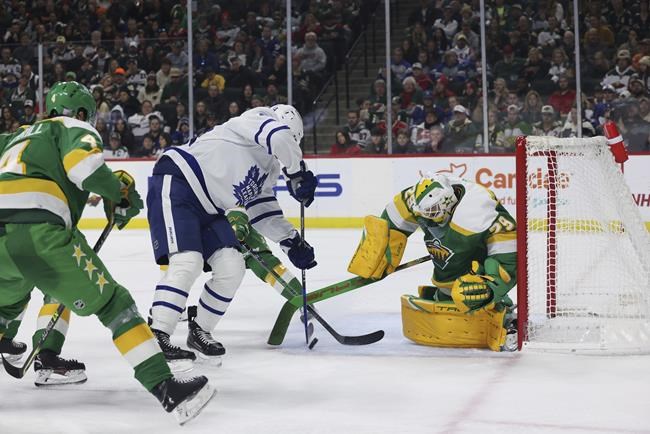 Leafs beat Wild 4-3 behind Murray's saves, Jarnkrok's goal | iNFOnews.ca