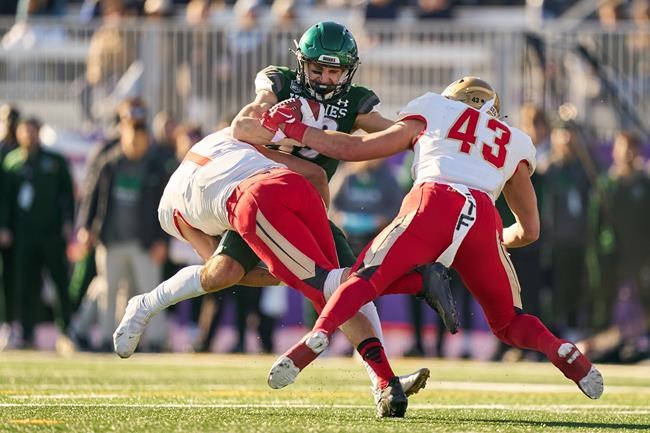 Laval Rouge et Or win Vanier Cup with 30-24 victory over Saskatchewan Huskies | iNFOnews.ca CP1692382136