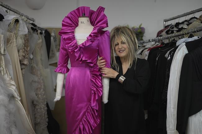 Exploring a memory: Designer re-creates a dress for Diana | iNFOnews.ca