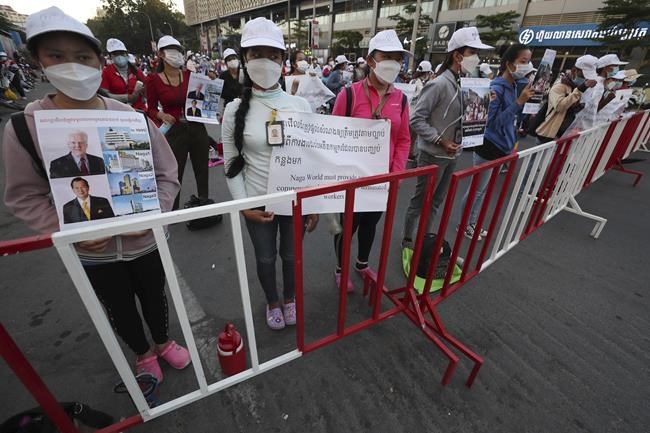 US joins protests over arrest of Cambodian labor leader | iNFOnews.ca