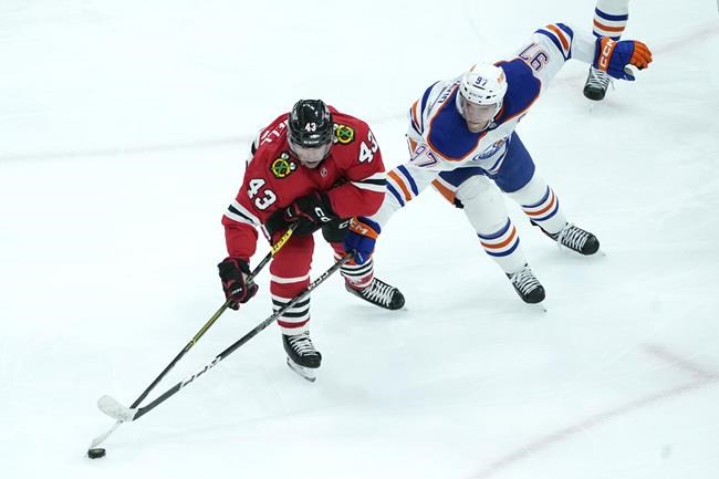 Draisaitl, McDavid lead Oilers past slumping Blackhawks 5-4 | iNFOnews.ca Draisaitl, McDavid lead Oilers past slumping Blackhawks 5-4 | iNFOnews.ca
