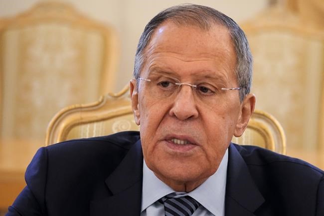 Russian FM: US, NATO directly involved in Ukraine conflict | iNFOnews.ca CP198279360
