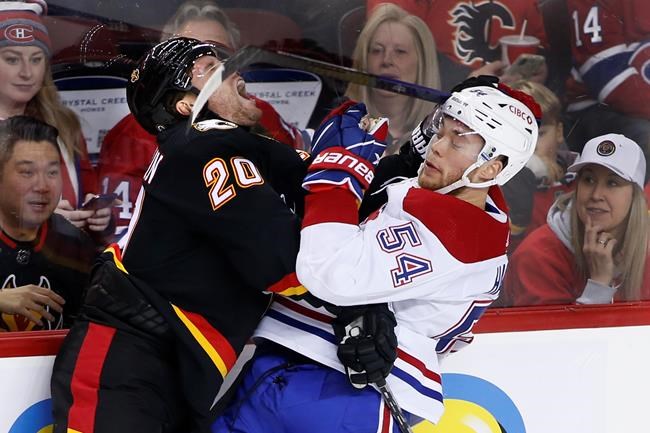 Caufield's third-period goal helps Canadiens to 2-1 victory over Flames | iNFOnews.ca