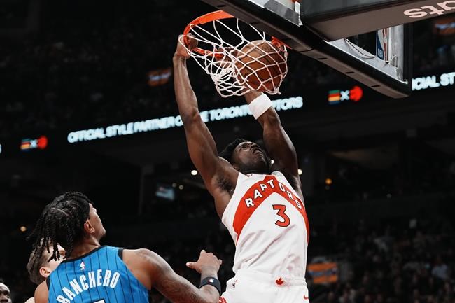 Anunoby pours in 32 points in Raptors' 121-108 win over Orlando | iNFOnews.ca