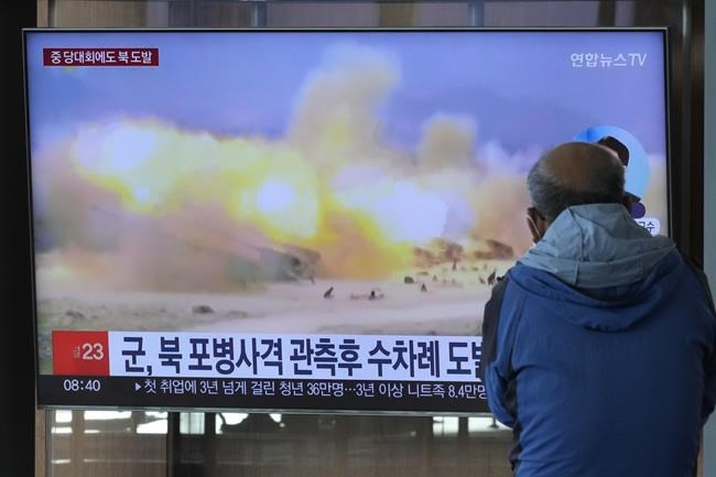 N. Korea fires artillery near border in warning to S. Korea | iNFOnews.ca N. Korea fires artillery near border in warning to S. Korea | iNFOnews.ca