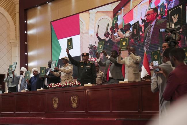 Sudan's generals, pro-democracy group ink deal to end crisis | iNFOnews.ca