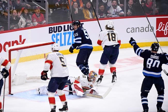 Connor scores twice, Jets top Panthers 5-2 in Maurice's return to Winnipeg | iNFOnews.ca