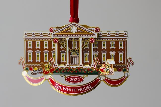 Christmas ornament honors gingerbread White House tradition | iNFOnews.ca