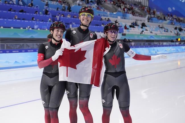 Canada's Olympic gold medallists in speedskating have eye on world record | iNFOnews.ca Canada's Olympic gold medallists in speedskating have eye on world record | iNFOnews.ca