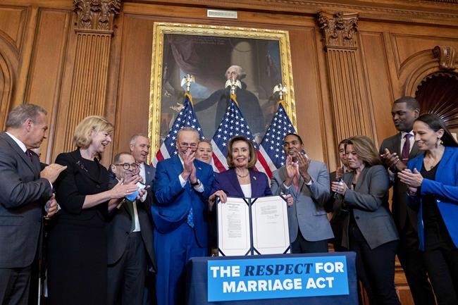 Bill protecting same-sex, interracial unions clears Congress | iNFOnews.ca