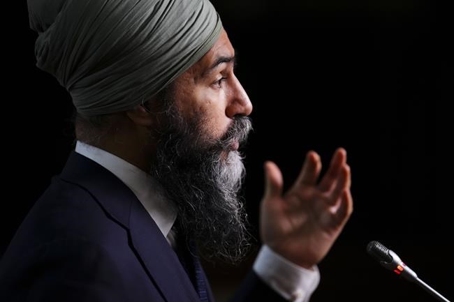 NDP leader threatens to pull out agreement with the Liberals over health care | iNFOnews.ca
