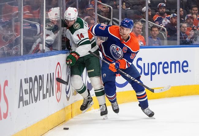 Oilers snap seven-game skid against Wild with 5-2 victory | iNFOnews.ca