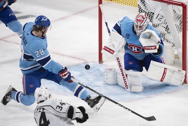 Kings hold off late Canadiens comeback effort to earn 4-2 victory | iNFOnews.ca