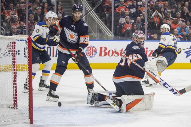 Kyrou scores shootout winner as Blues top Oilers 4-3 | iNFOnews.ca Kyrou scores shootout winner as Blues top Oilers 4-3 | iNFOnews.ca