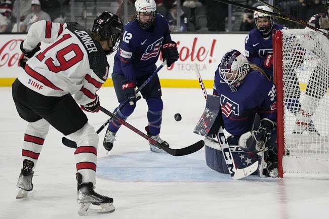 Nurse scores late, Canadian women's hockey team beats US | iNFOnews.ca Nurse scores late, Canadian women's hockey team beats US | iNFOnews.ca